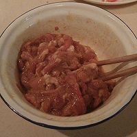 香菇蒜苔炒肉的做法图解4