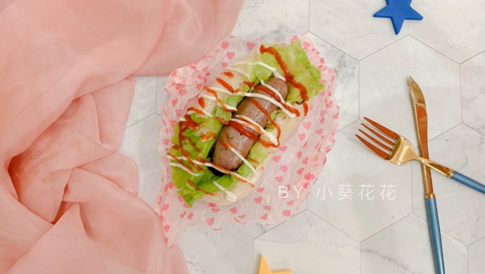 美式街头小吃-热狗面包