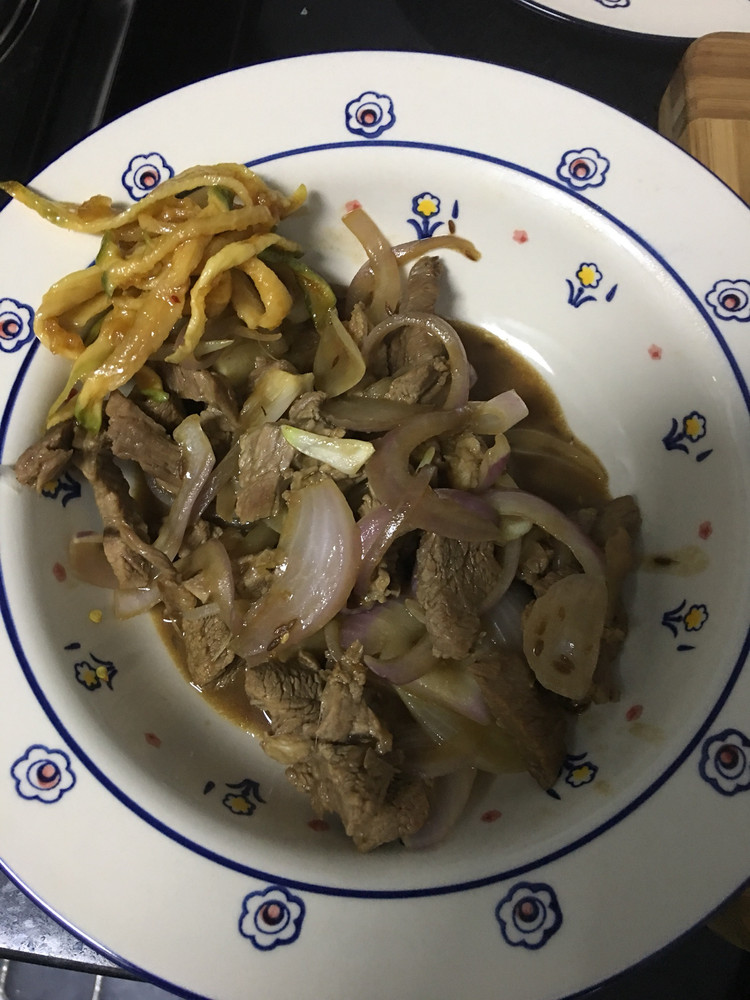 减肥正餐孜然洋葱牛肉的做法