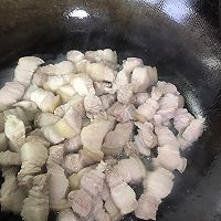 #下饭红烧菜#红烧肉烧毛豆的做法图解5