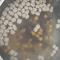 三色芋圆红豆西米糖水的做法图解9