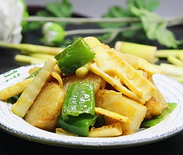 剩余粽子的健康吃法，春笋炒粽子的做法