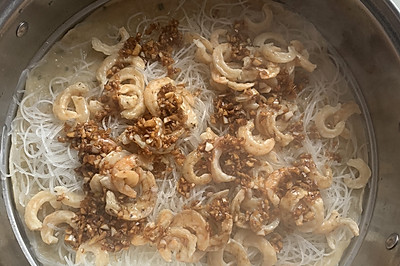 蒜茸粉丝蒸虾