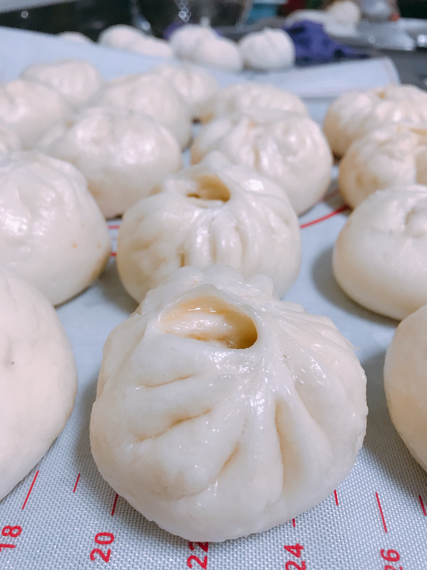 ?紫菜肉包子(胡萝卜肉包子)