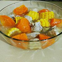 排骨玉米萝卜汤#在“家”打造ins风美食#的做法图解5