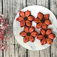 豆沙鲜花酥～那些花儿，静静为我开着的做法图解6