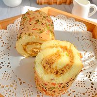 香葱培根肉松卷的做法图解20