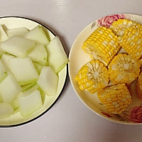 美味减脂汤❗️鲜甜好喝的玉米冬瓜汤的做法图解1
