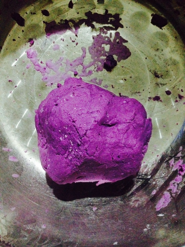自制Q弹芋圆的做法图解3