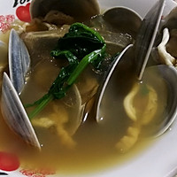 菠菜牛眼蛤汤的做法图解5