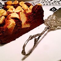 苹果榛仁巧克力蛋糕（无粉）---法芙娜经典款式的做法图解15