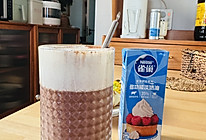 #多巴胺烘焙#盐岩奶盖可可的做法