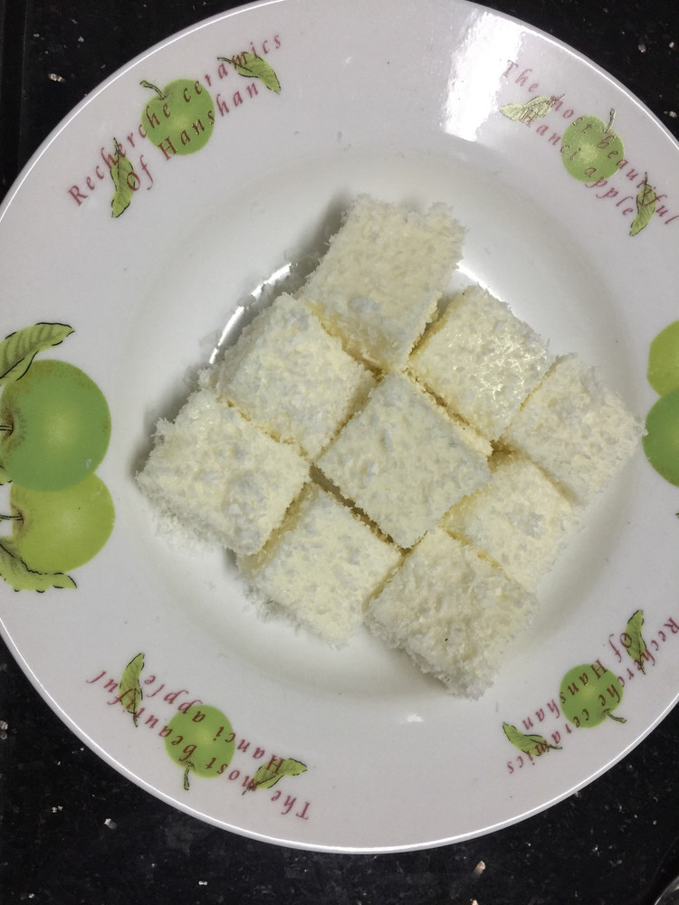 椰丝凉糕的做法