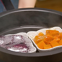 双色发糕的做法图解1