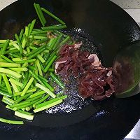 蒜苔牛肉丝/简单版的做法图解5