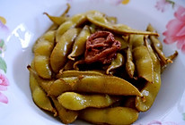 话梅煮毛豆的做法