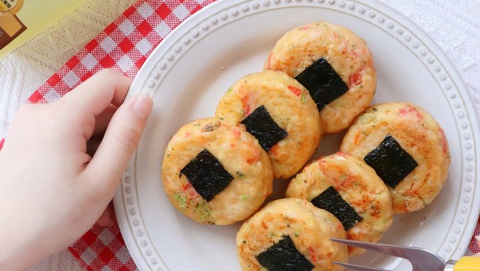 海苔豆腐虾饼