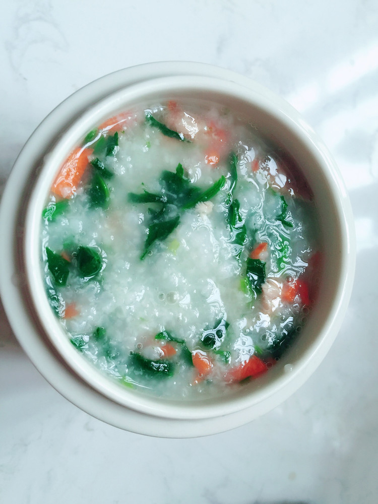 宝宝辅食牛肉蔬菜粥(九个月宝宝)的做法