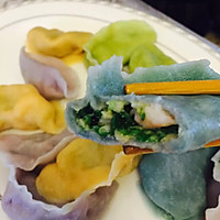韭菜虾仁鸡蛋水饺的做法图解8