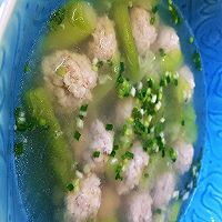 丝瓜猪肉丸子汤的做法图解8