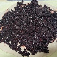 奶香紫米馒头卷的做法图解4