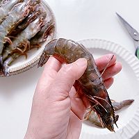 不开火烤肉店，夏日青柠烤虾的做法图解3