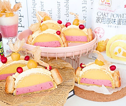 #爱好组-低筋复赛#活力莓果双色慕斯的做法