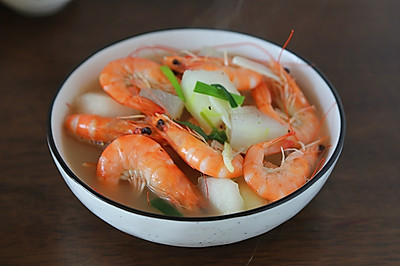 冬瓜鲜虾汤