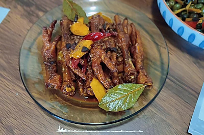 烤箱虎皮鸡爪（非油炸）