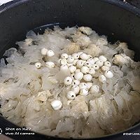 莲子银耳羹的做法图解3