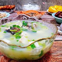 #太太乐鲜鸡汁芝麻香油#黑鱼豆腐汤的做法图解15