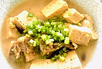 豆腐冻着吃更好吃-五花肉炖冻豆腐的做法