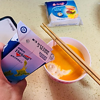 献礼祖国70周年华诞-芝士火腿鸡蛋手抓饼的做法图解2