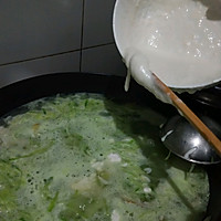 青萝卜虾皮疙瘩（面鱼）汤的做法图解7