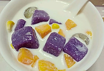 紫薯芋圆的做法