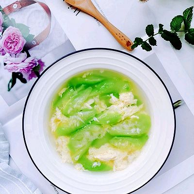 简单易上手之丝瓜鸡蛋汤