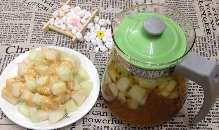 百香果水果茶的做法