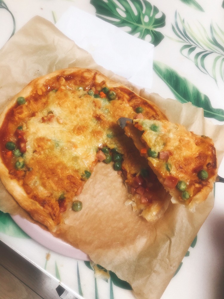 手抓饼pizza的做法