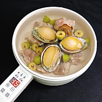 青橄榄鲍鱼排骨汤的做法图解6