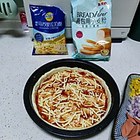 玉米火腿披萨#金龙鱼精英100%烘焙大师赛-爱好组-高筋#的做法图解8