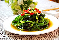 凉拌菠菜的做法