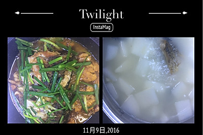 鲫鱼一鱼两菜