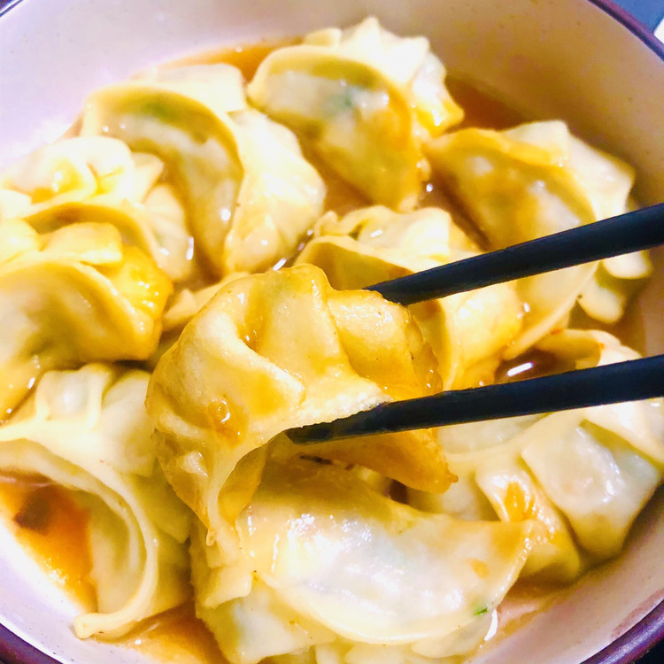 韭菜盒子版饺子的做法