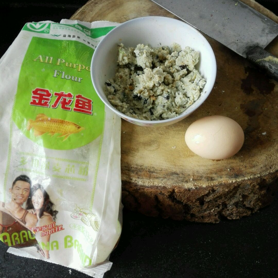 简易豆渣饼的做法图解1