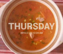 黄豆番茄排骨汤（教你不用番茄酱也能做出美味的番茄浓汤）的做法