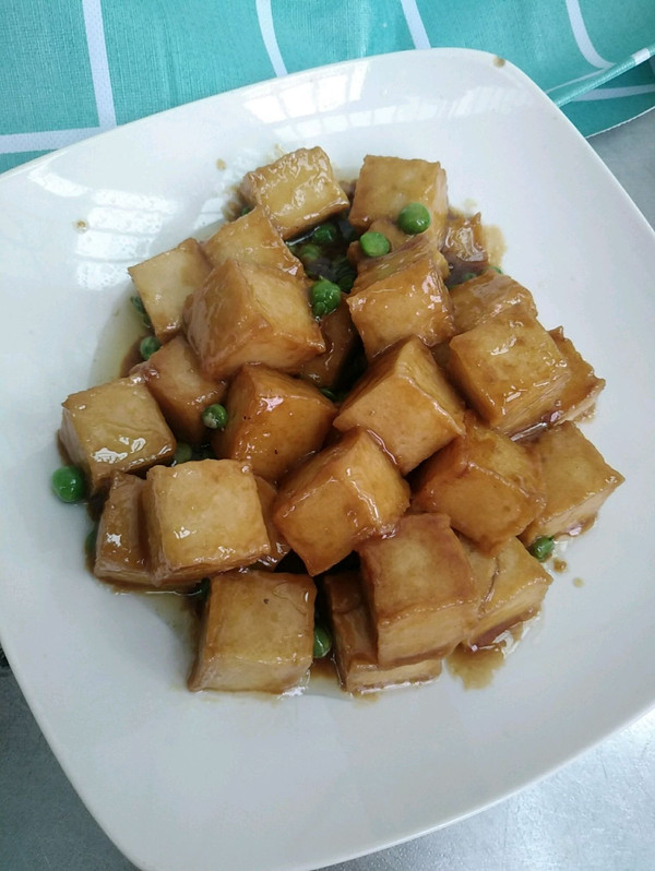 油焖鱼豆腐