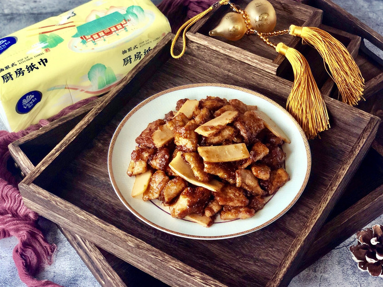 一品琥珀里脊的做法