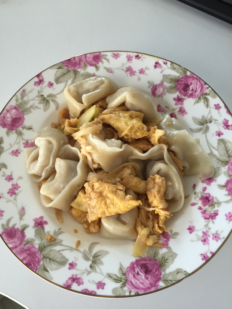 炒鸡蛋馄饨