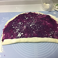 蒸奶香紫薯小花卷的做法图解13