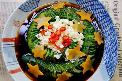 夏天里的开胃菜——蓑衣黄瓜